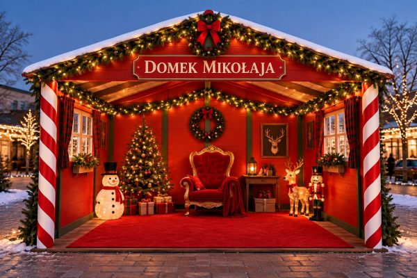 Chatka / domek Mikołaja na wynajem - Warszawa - Wypożyczalnia Atrakcji